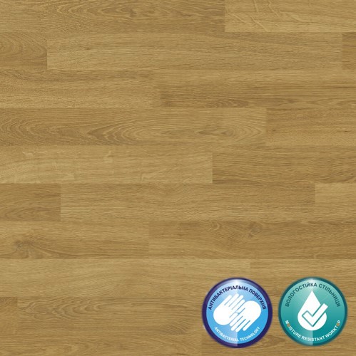 Стільниця Swiss Krono Вологостійка 1045 OW Дуб шпон модерн, 4100x600x38, R=3