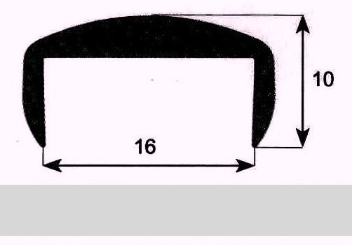 Планка С-16 Сірий 55, 2600 мм