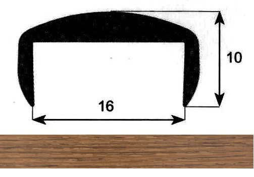 Планка С-16 Дуб рустикаль 5343, 2600 мм