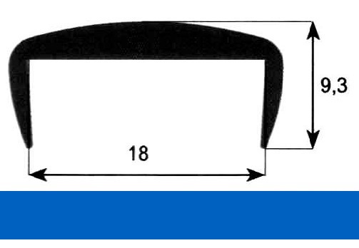 Планка С-18 Синя 67, 2600 мм