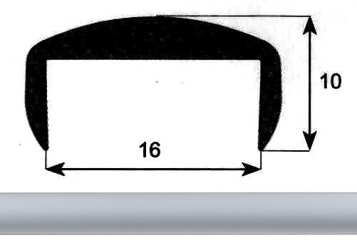 Планка С-16 Алюміній 804, 2600 мм
