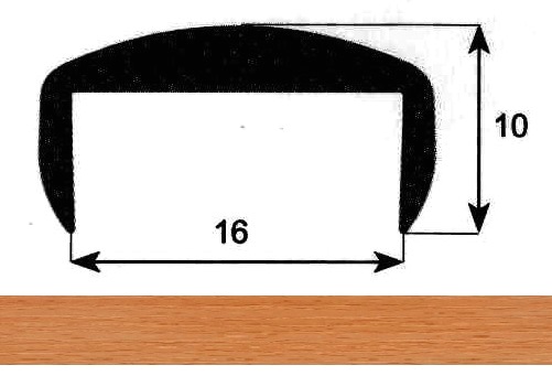 Планка С-16 Бук червоний 5292, 2600 мм