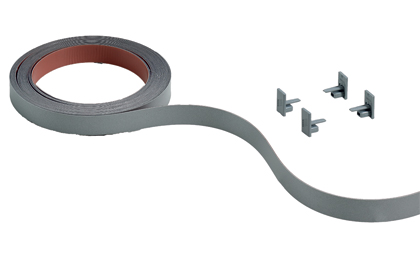 Декоративна стрічка для ходових профілів, 18 мм, срібляста, 4000 мм (9209278) Hettich