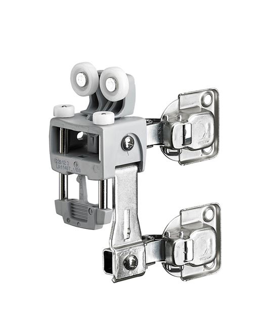 Ролик верхній WingLine L, правий, з функцією самозачинення, вага стулки до 25 кг (9237493) Hettich