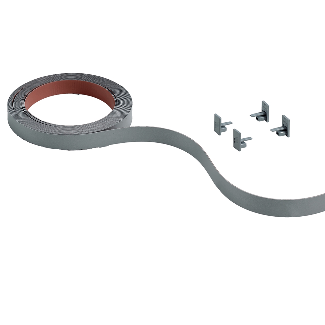 Декоративна стрічка для ходових профілів, 18 мм, срібляста, 2500 мм (9209277) Hettich