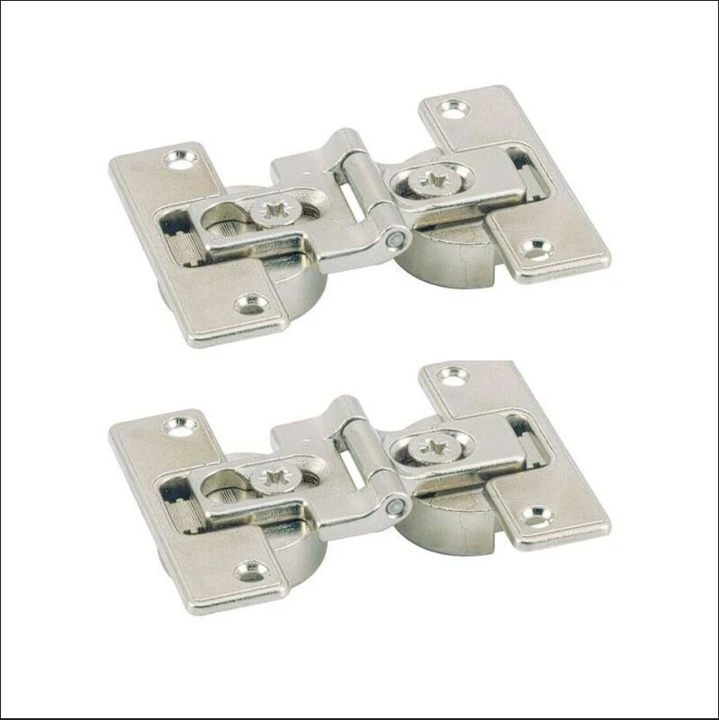 Комплект середніх петель для складних дверей, з регулюванням осі обертання, під прикручування, 2 шт. (9278694)