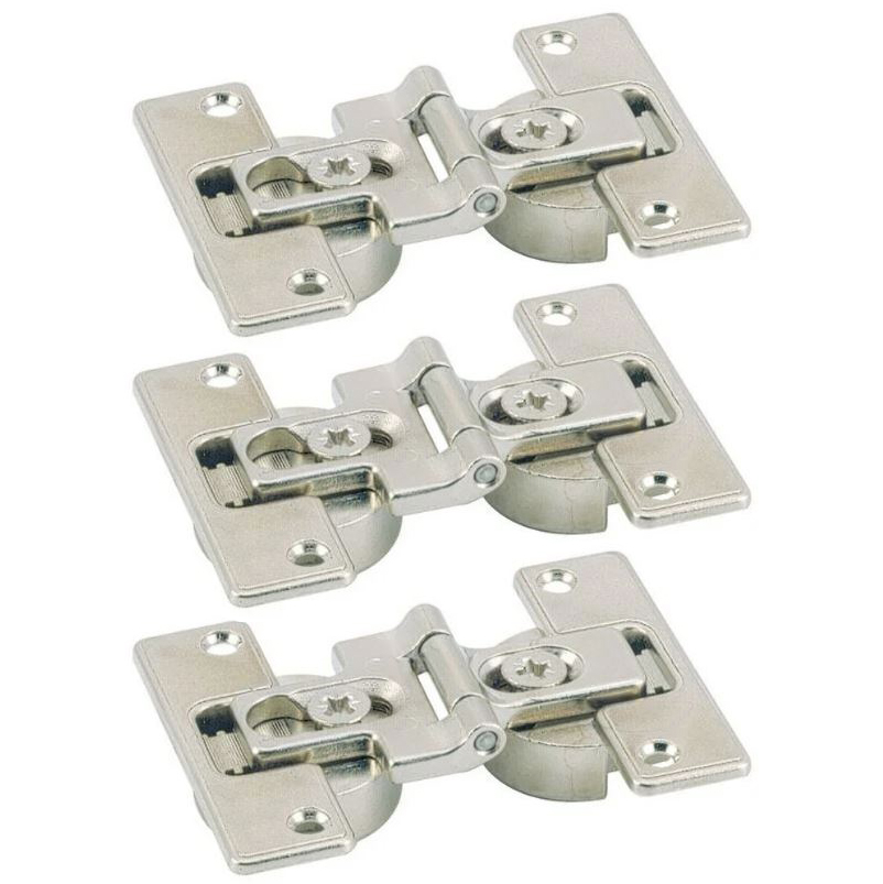 Комплект середніх петель для складних дверей, з регулюванням осі обертання, під прикручування, 3 шт. (9278742) Hettich