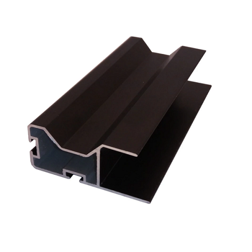 Профіль вертикальний TL- 5,5м- чорний фактура, Elite