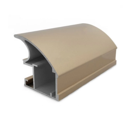 Профіль вертикальний ЛЮКС - 5,5м - рожеве золото, Elite