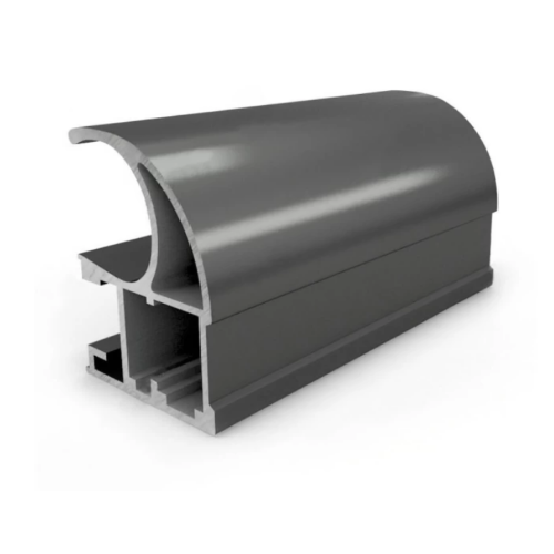 Профіль вертикальний ВІДКРИТИЙ - 5,5м - графіт, Elite