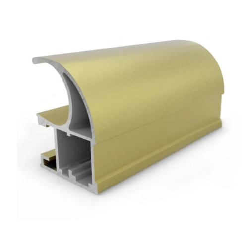 Профіль вертикальний ВІДКРИТИЙ - 5,5м - золото, Elite