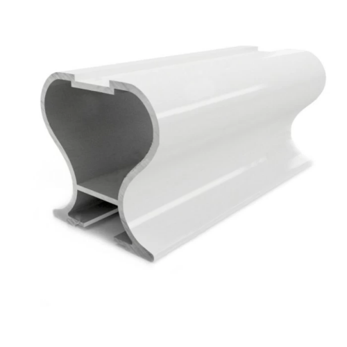 Профіль вертикальний Закритий NEW - 5,1м - білий (розпродаж)