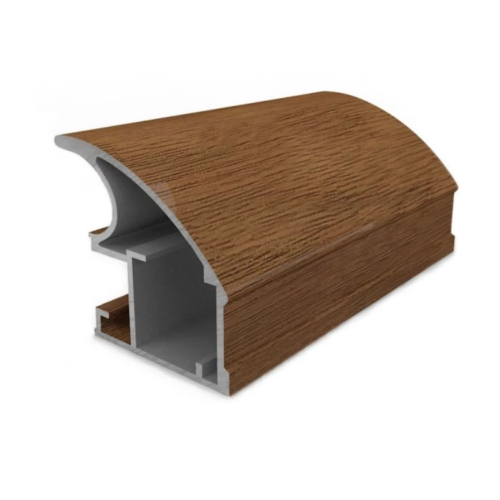 Профіль вертикальний ЛЮКС - 5,5м - горіх, Elite