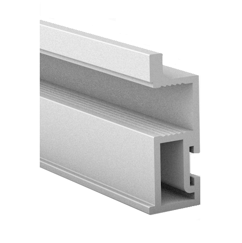 Профіль вертикальний МIRO - 5,3м - срібло, Elite