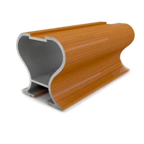 Профіль вертикальний Закритий - 5,1м - вишня (розпродаж)