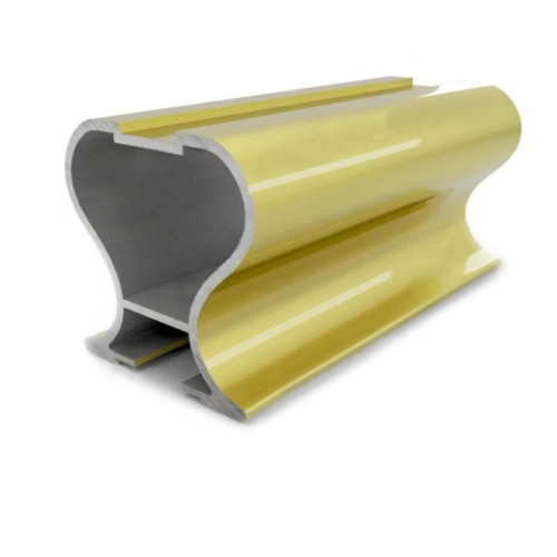 Профіль вертикальний Закритий - 5,1м - золото глянець (розпродаж)