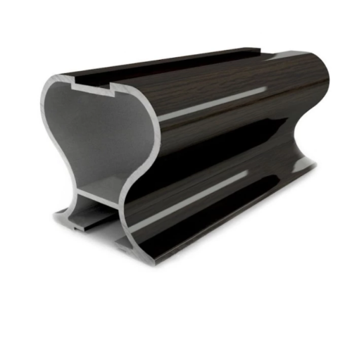 Профіль вертикальний Закритий - 5,1м - махонь глянець (розпродаж)