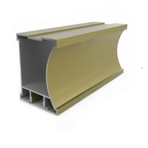 Профіль вертикальний ШИРОКИЙ - 5,1м - золото, Elite (розпродаж)