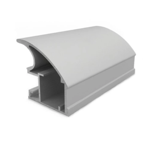 Профіль вертикальний ЛЮКС - 5,1м - срібло, Elite