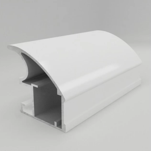 Профіль вертикальний ЛЮКС - 5,1м - білий, Elite