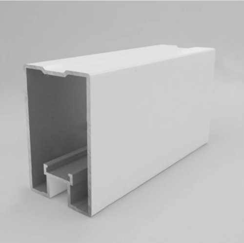 Профіль вертикальний QUADRO - 5,1м - білий, Elite