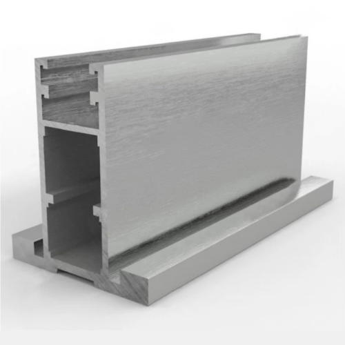 Профіль вертикальний SLIM - 5,5м - срібло фактура, Elite