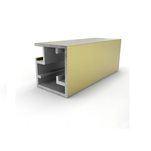 Профіль рамковий Е-1 L=5,5 м, золото матове, Elite