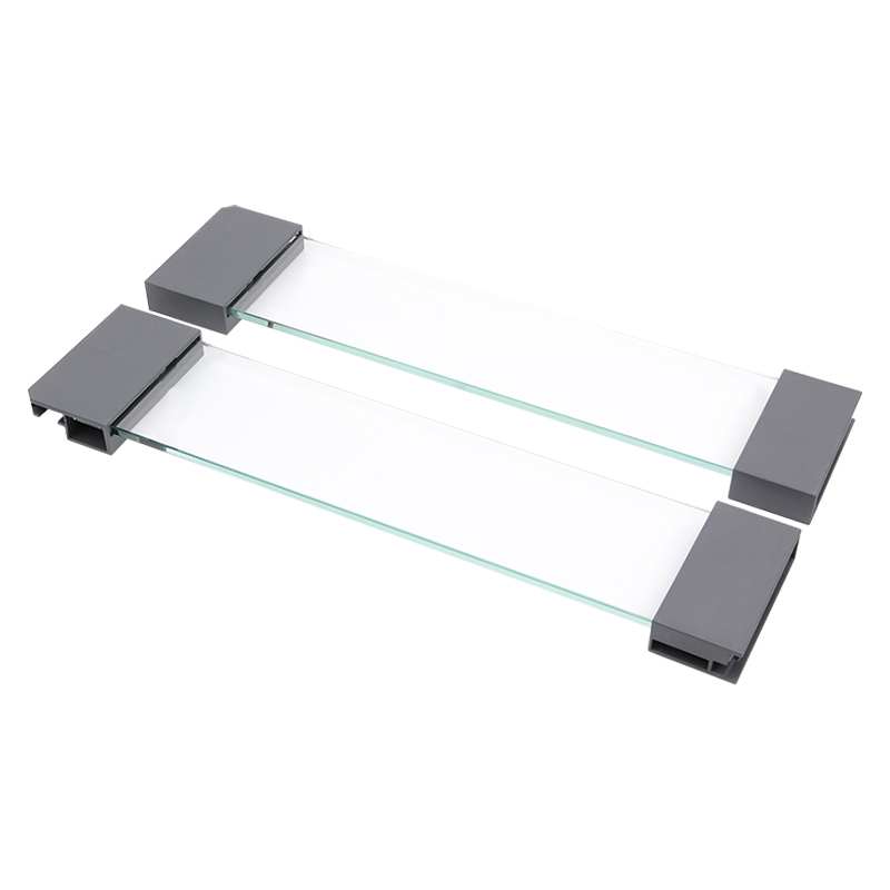 Комплект надставок на боковину DesignSide зі скла для InnoTech Atira, H144, NL470, антрацит