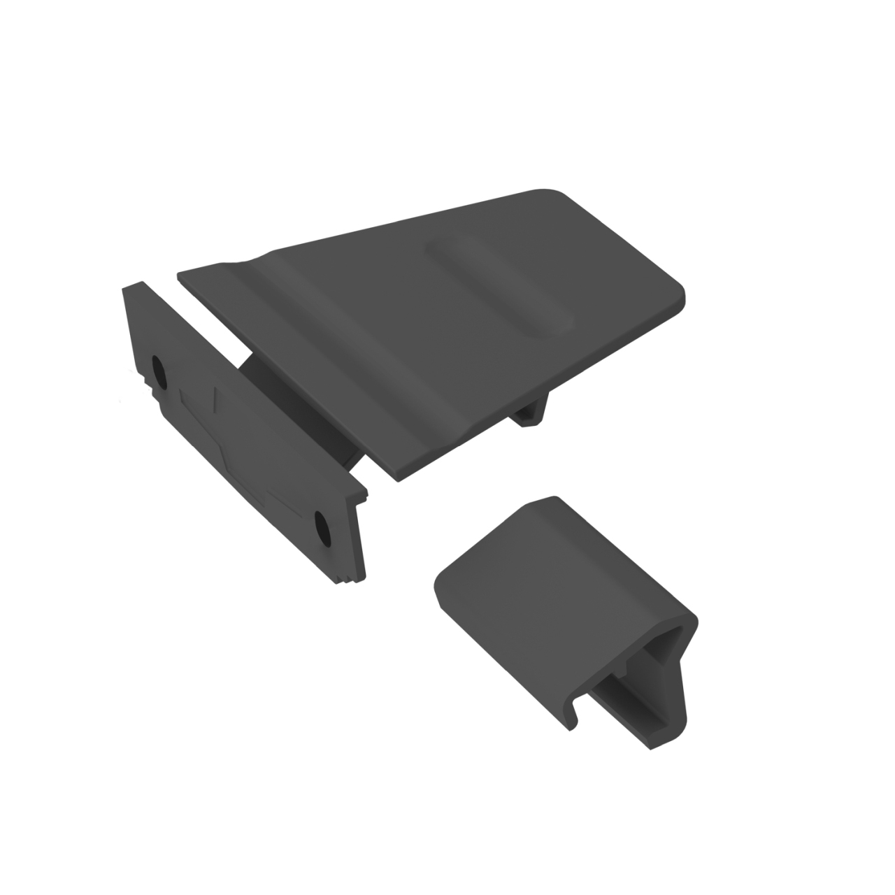 Фіксатор для внутрішньої шухляди ArciTech, антрацит (9235834)