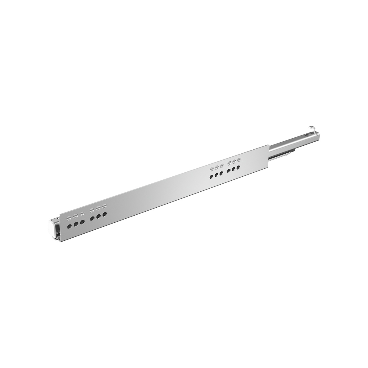 Напрямна Quadro V6 для Atira п/в L=520 мм, з дотягувачем Silent System, EB 10,5 мм, права (9237610) Hettich