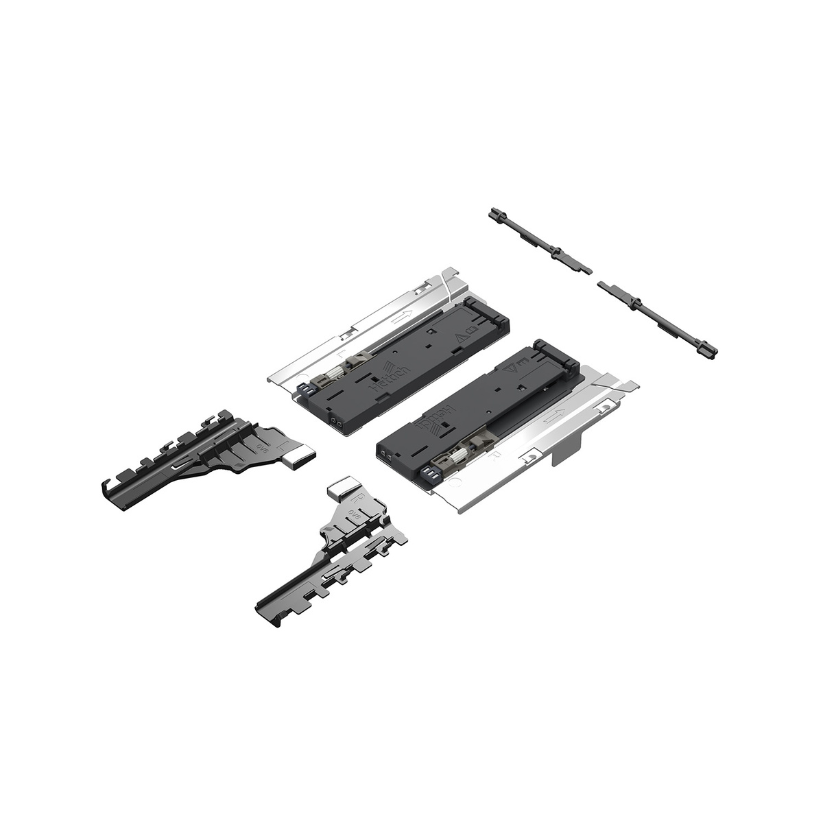 Механізм відкриття Push to Open Silent для Atira, 8 - 20 кг (9240162) Hettich
