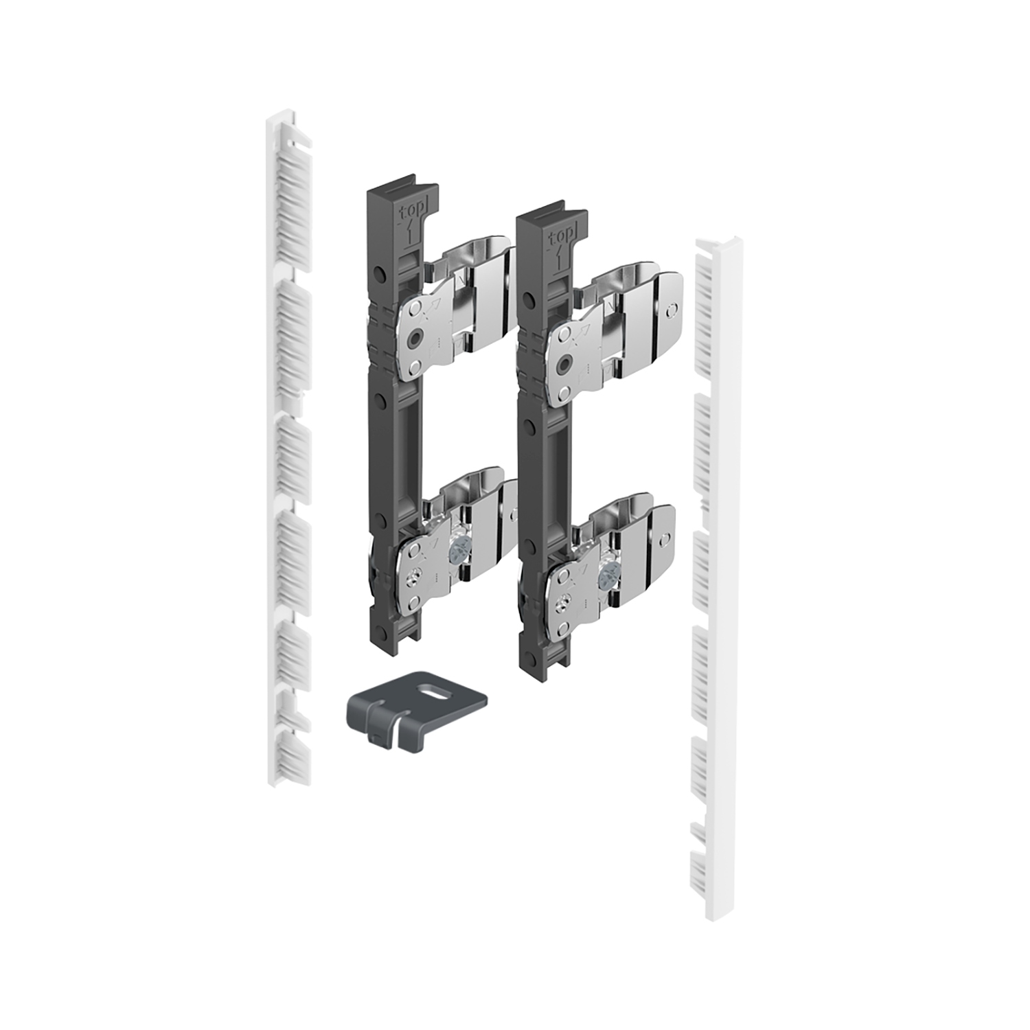 Кріплення передньої панелі AvanTech YOU, висота 187 мм, білий (9257617) Hettich