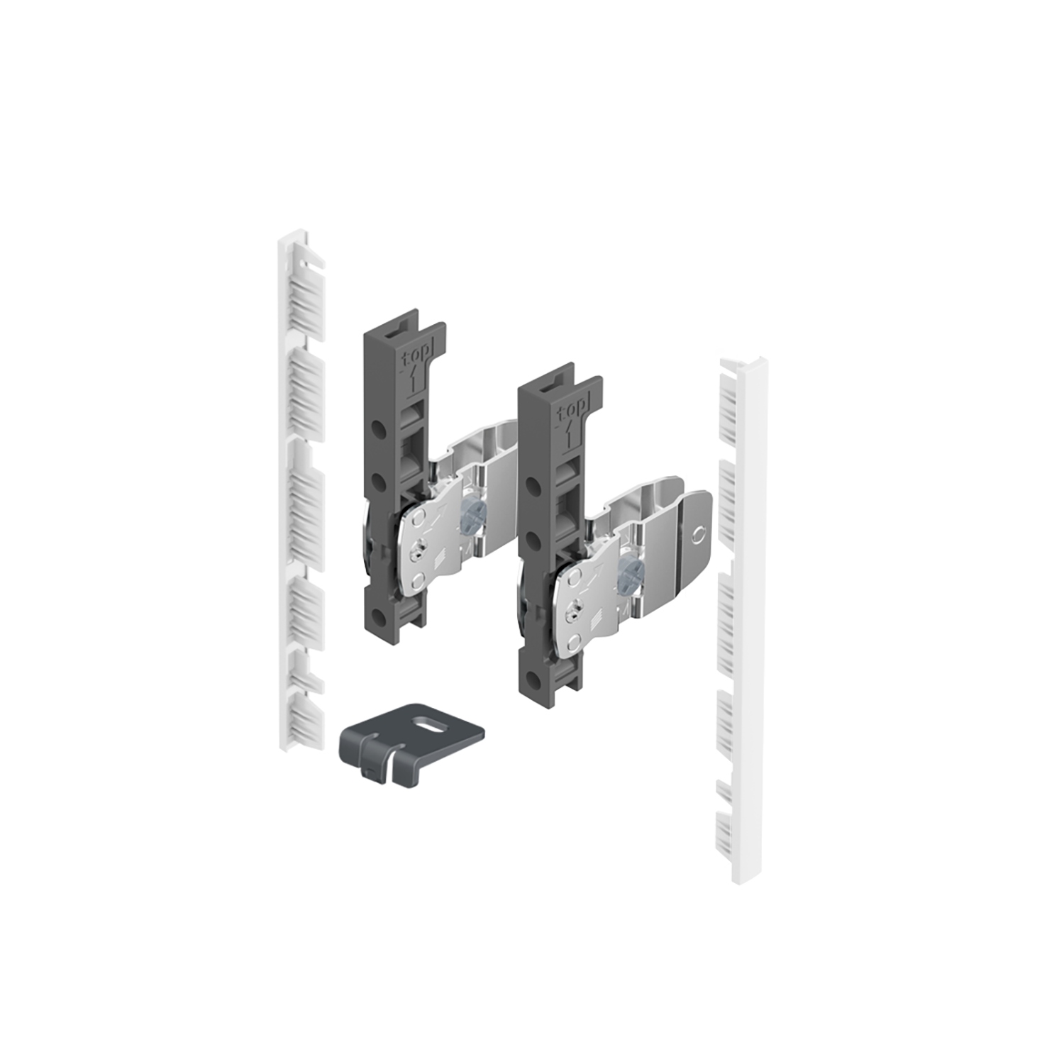 Кріплення передньої панелі AvanTech YOU, висота 139 мм, білий (9257616) Hettich