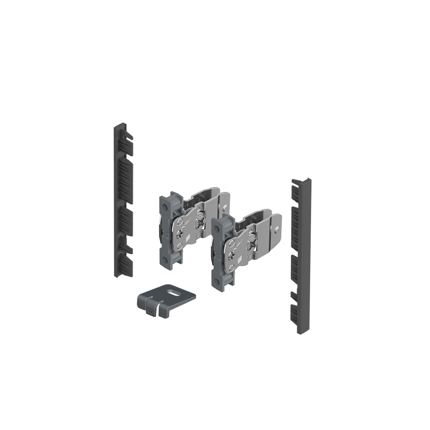 Кріплення передньої панелі AvanTech YOU, висота 101 мм, антрацит (9257619) Hettich