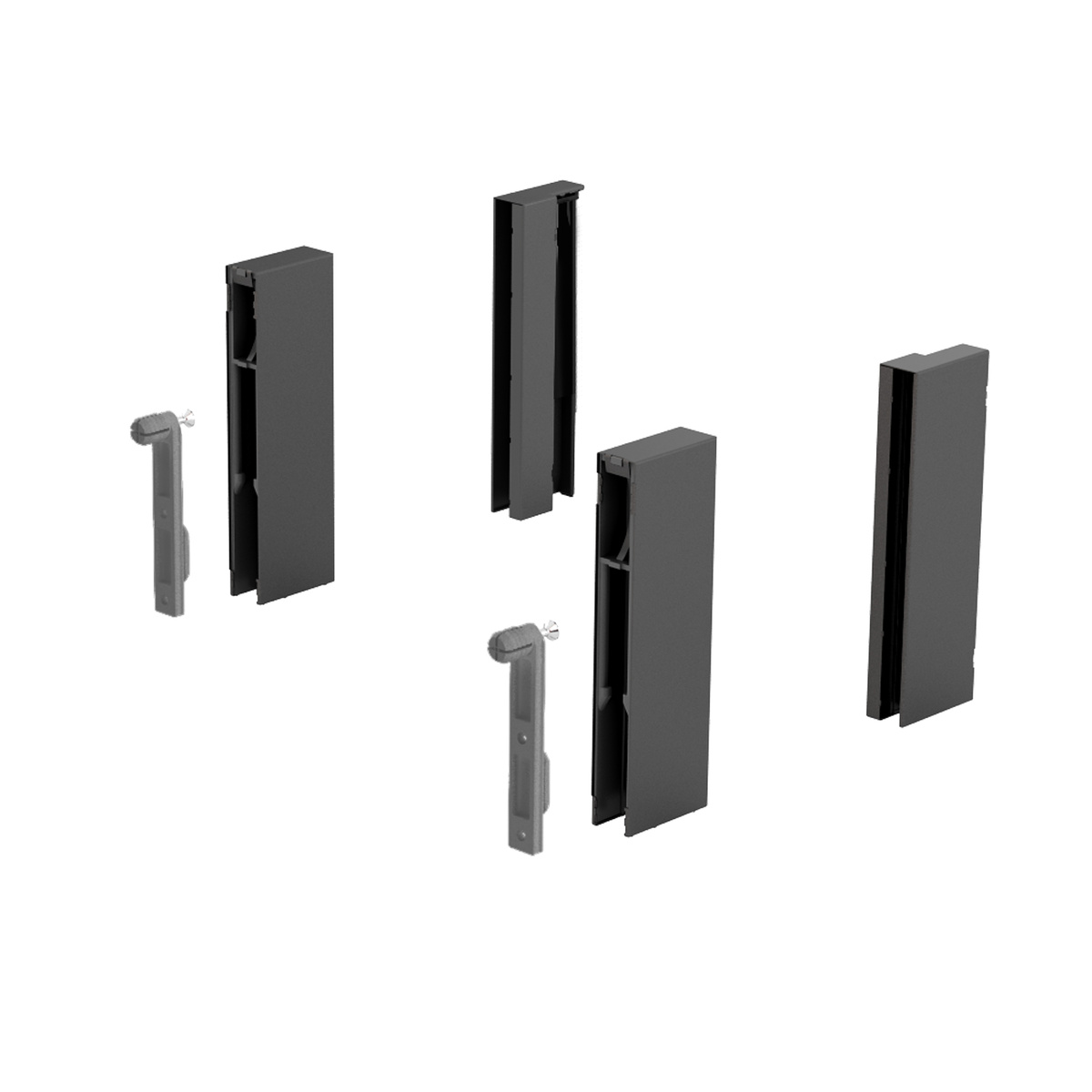 Адаптер ArciTech для DesignSide 124 мм, антрацит (9122979)