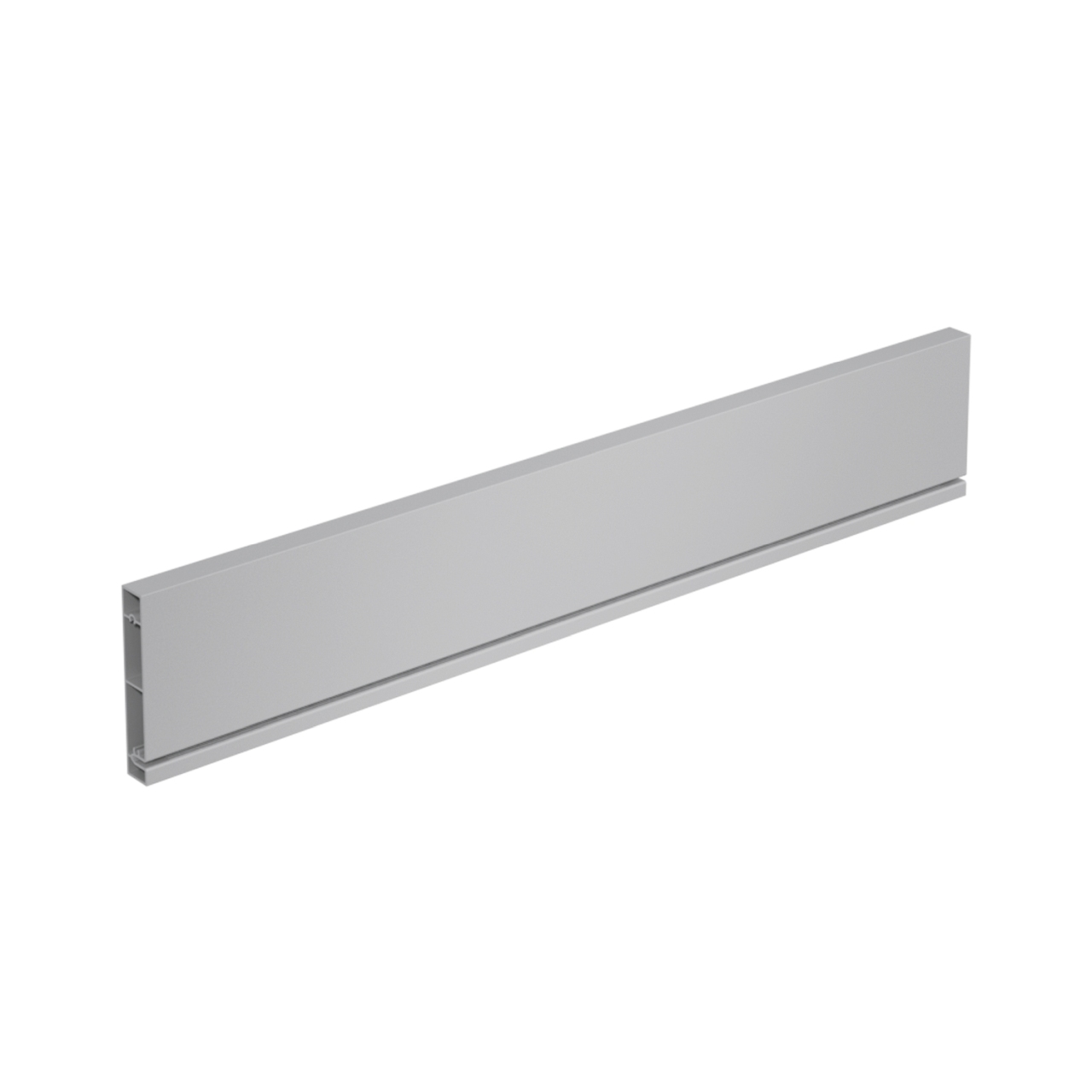 Алюмінієва задня стінка AvanTech YOU, висота 139 мм, 2000 мм, срібло (9257301) Hettich