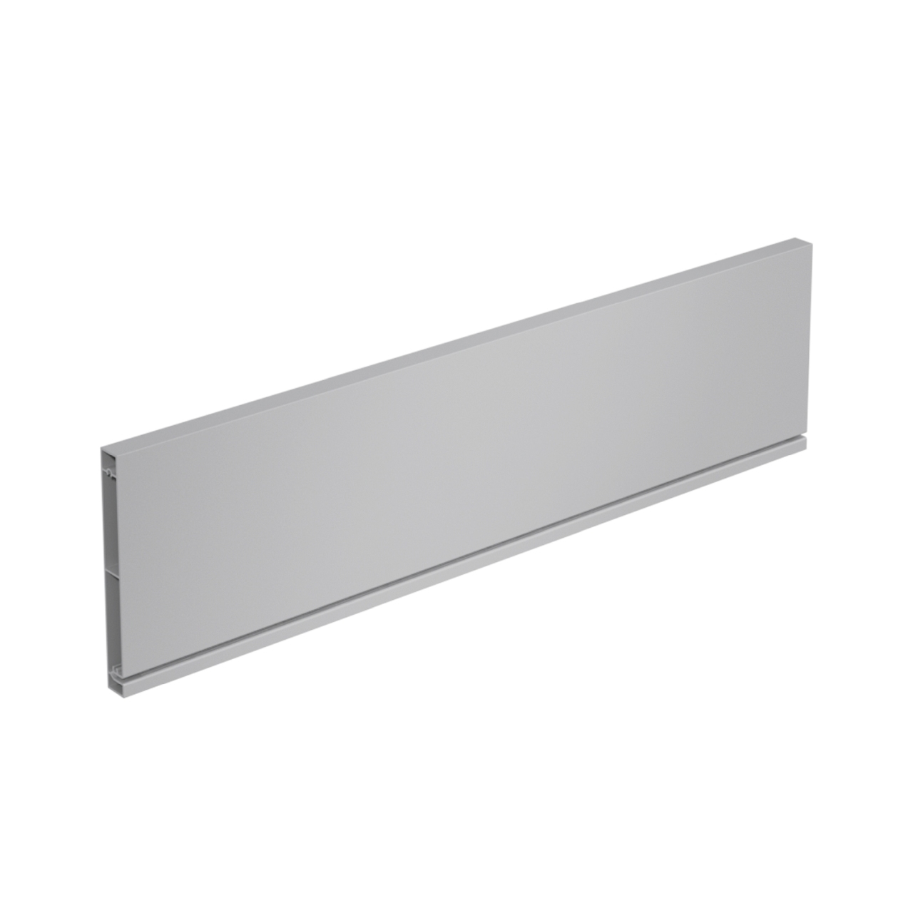Алюмінієва задня стінка AvanTech YOU, висота 187 мм, 2000 мм, срібло (9257302) Hettich