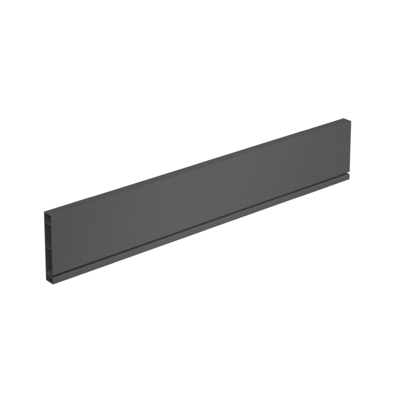 Алюмінієва задня стінка AvanTech YOU, висота 139 мм, 2000 мм, антрацит (9257311) Hettich