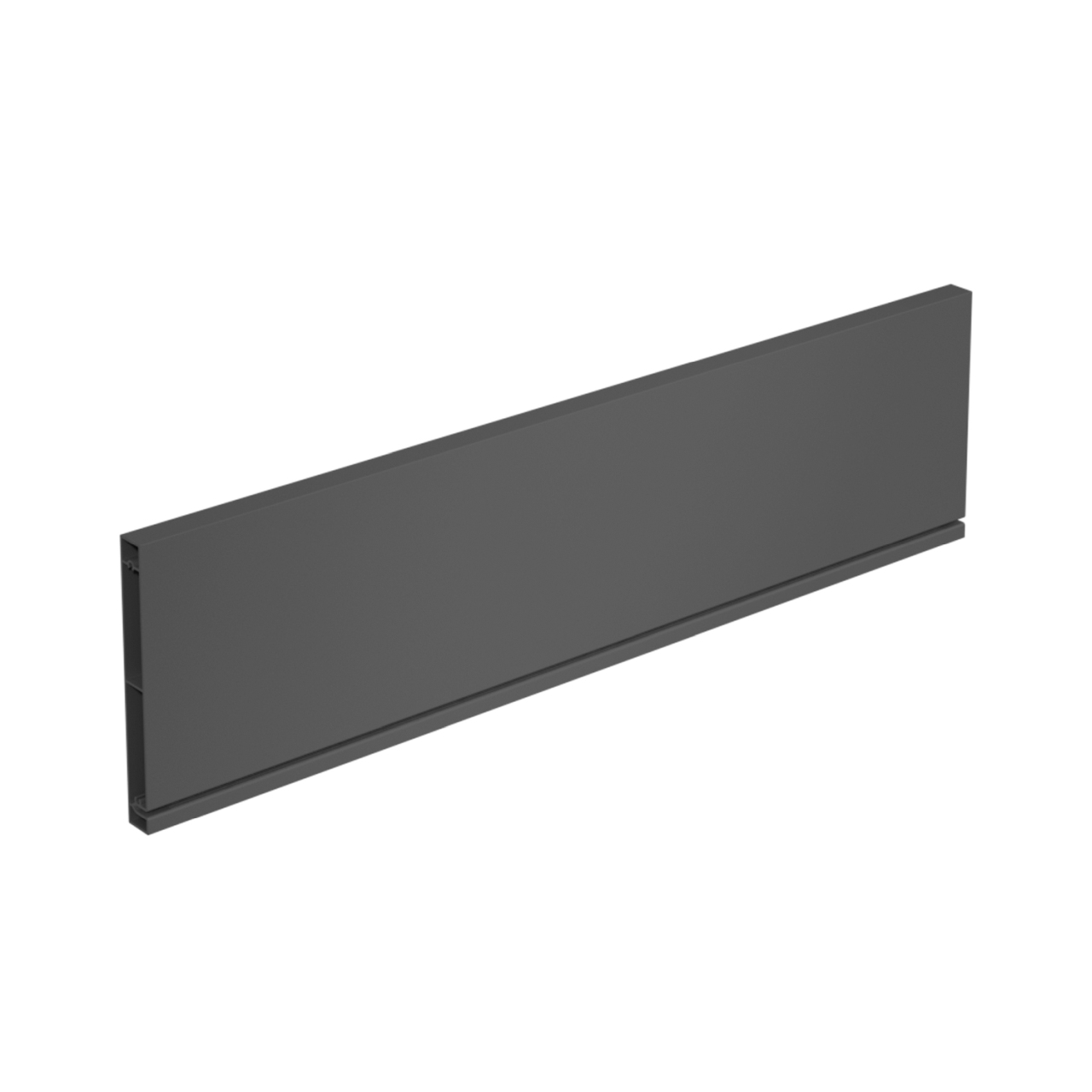 Алюмінієва задня стінка AvanTech YOU, висота 187 мм, 2000 мм, антрацит (9257312) Hettich