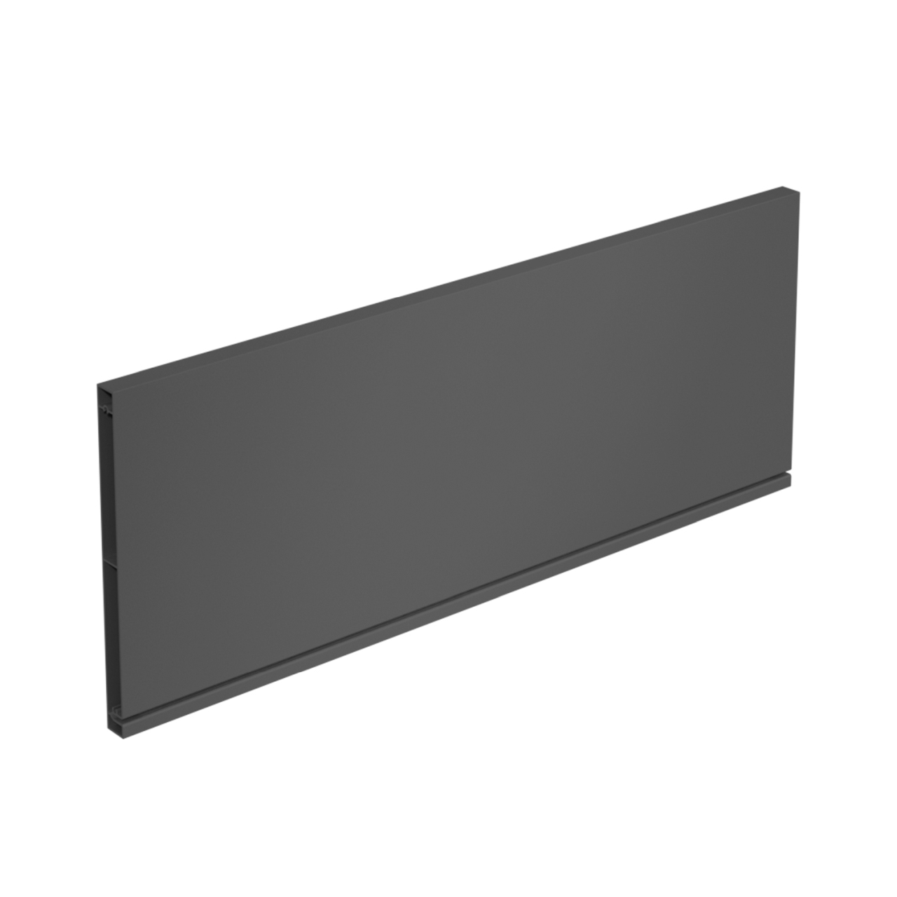 Алюмінієва задня стінка AvanTech YOU, висота 251 мм, 2000 мм, антрацит (9257313) Hettich