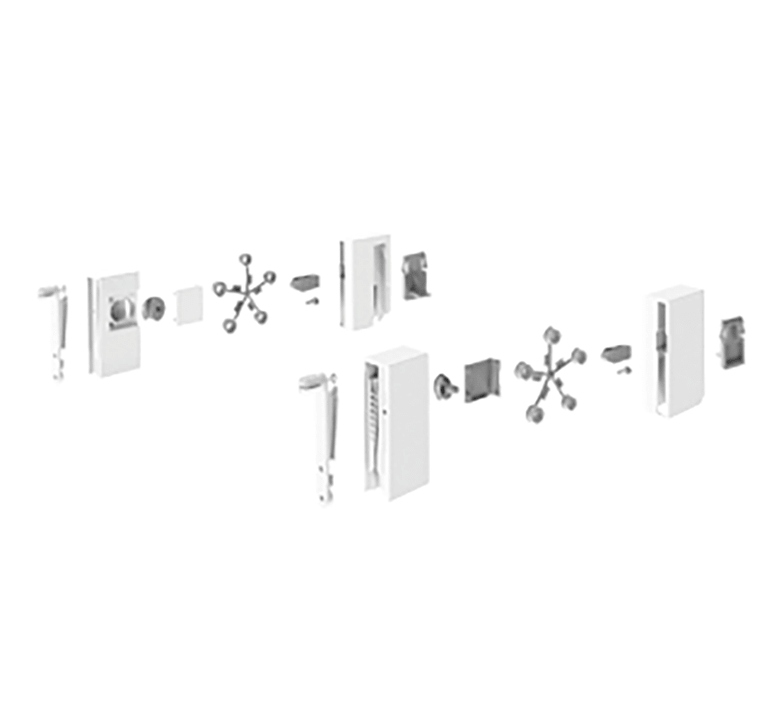Комплект адаптерів DesignSide для InnoTech Atira, H144, білий