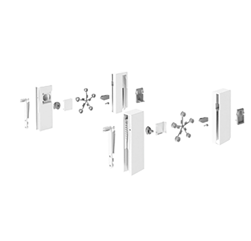 Комплект адаптерів DesignSide для InnoTech Atira, H176, білий (9196321)