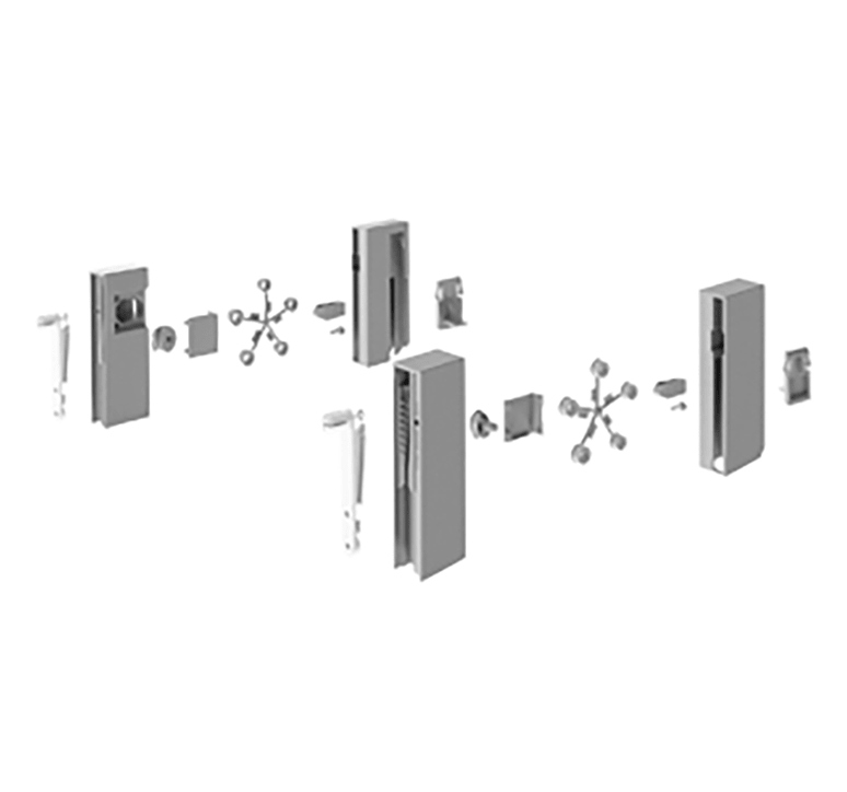 Комплект адаптерів DesignSide для InnoTech Atira, H176, сірий