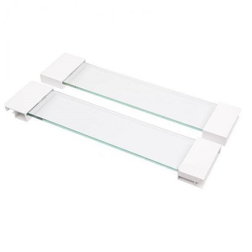 Комплект надставок на боковину DesignSide зі скла для InnoTech Atira, H144, NL520, білий