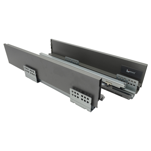 L Ergo Box L=400 H=88 графіт