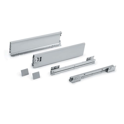 Шухляда FGV Prime H=90 L=450 мм slowmotion сріблястий