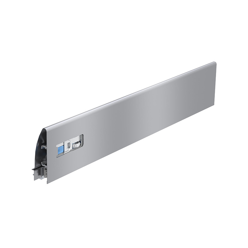 Боковина InnoTech L=420 мм H=70 мм сіра, ліва (1062017) Hettich