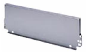 Сталева задня стінка Atira, H144, KB600, срібло (9004072) Hettich