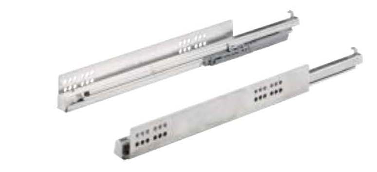 Напрямні Quadro V6 п/в L=520 мм, з функцією Push to open, EB=12,5мм, ліва і права