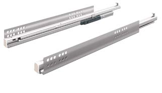 Напрямна Quadro V6 п/в L=470 мм, з функцією StopControl, EB=12,5мм, ліва (1039999) Hettich
